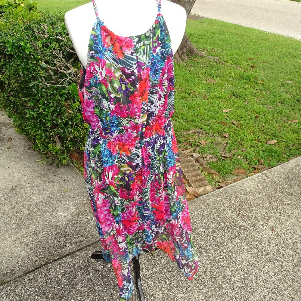Lane Bryant Colorful Floral Sundress 14/16